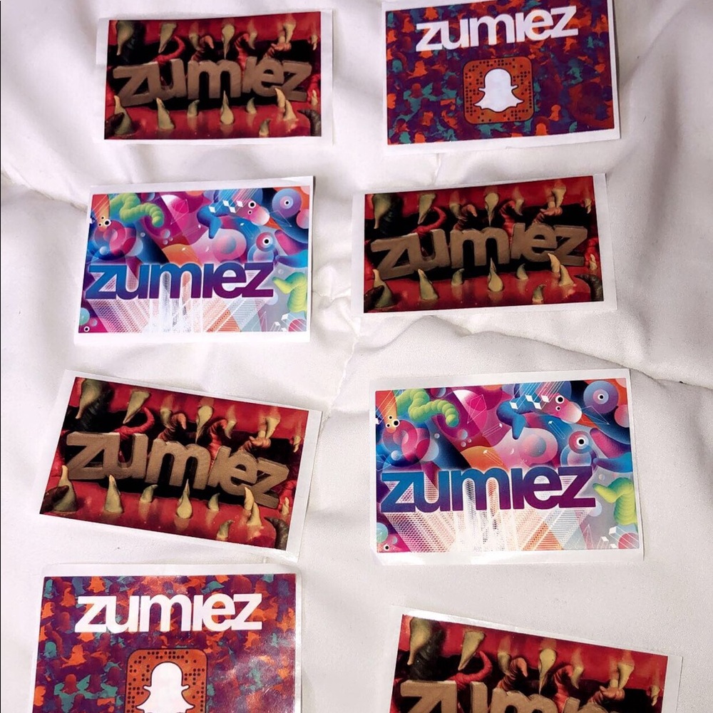 zumiez stickers 🦋👽